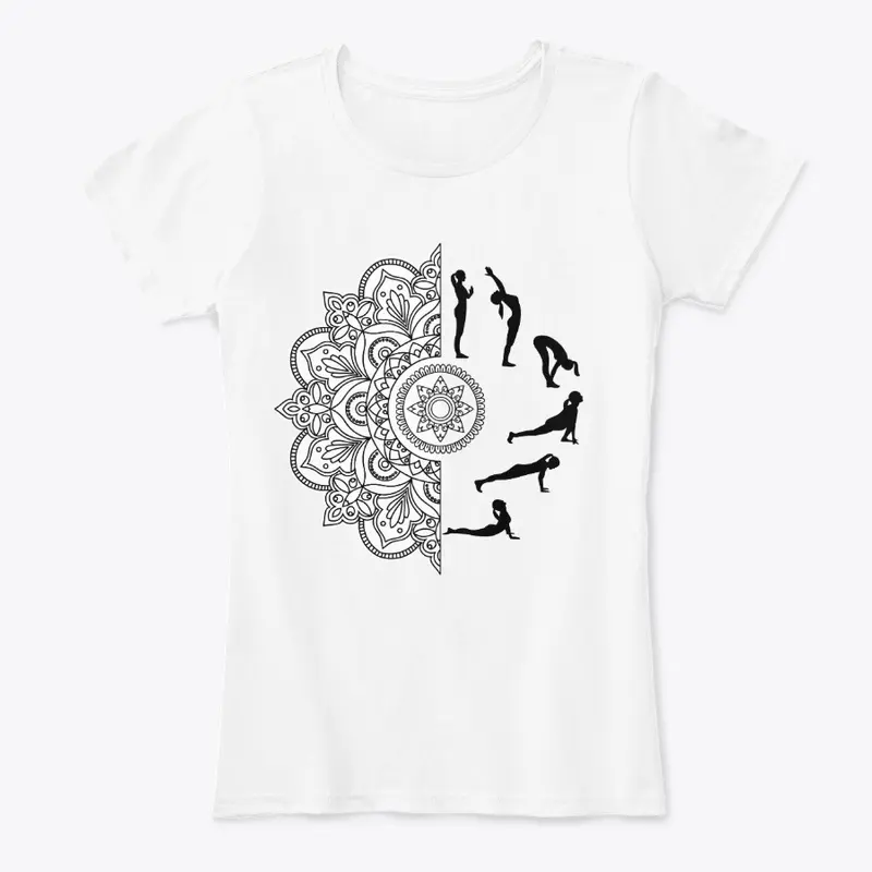 T-shirt Yoga SUN SALUTATION