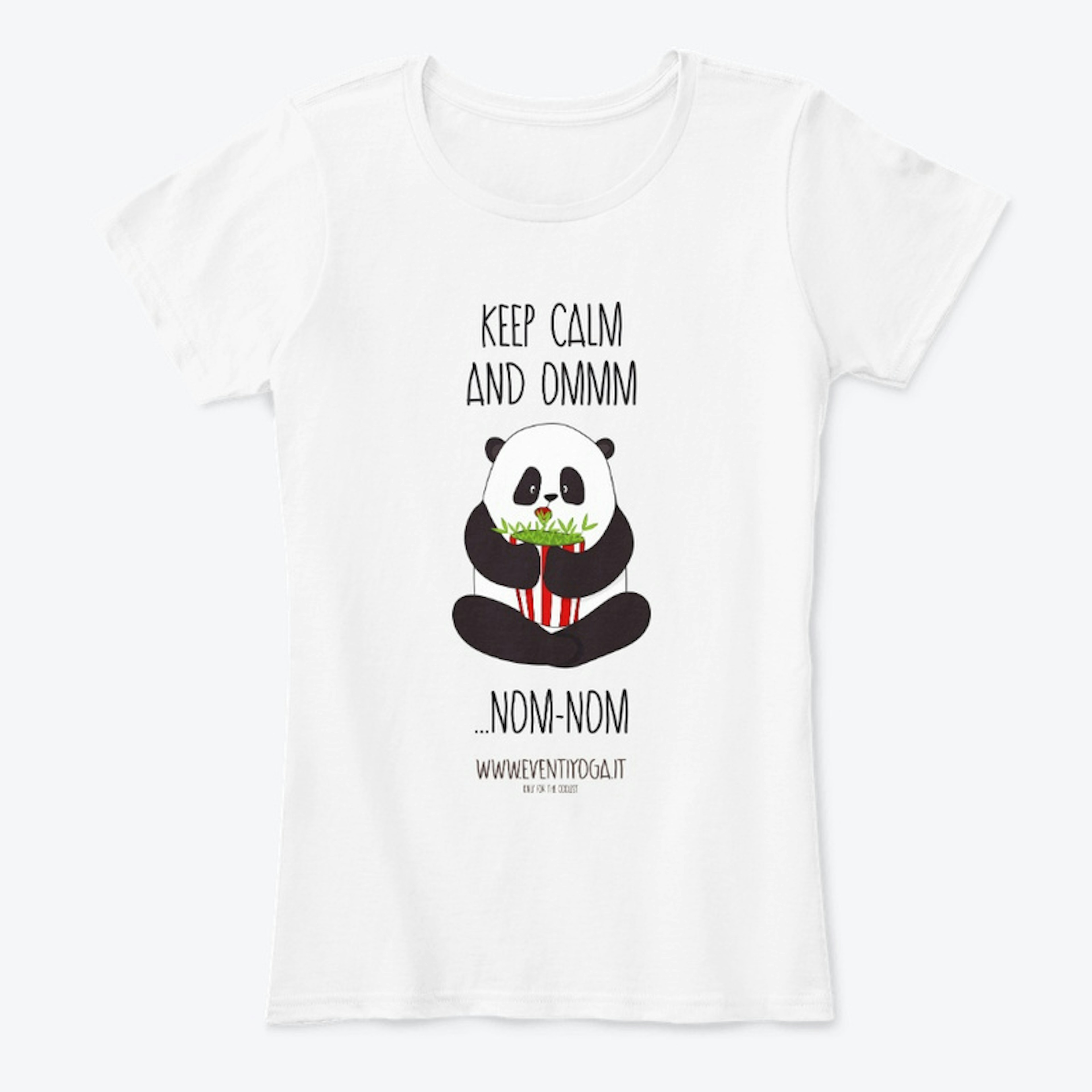 Funny T-shirt: "KEEP CALM AND OM"